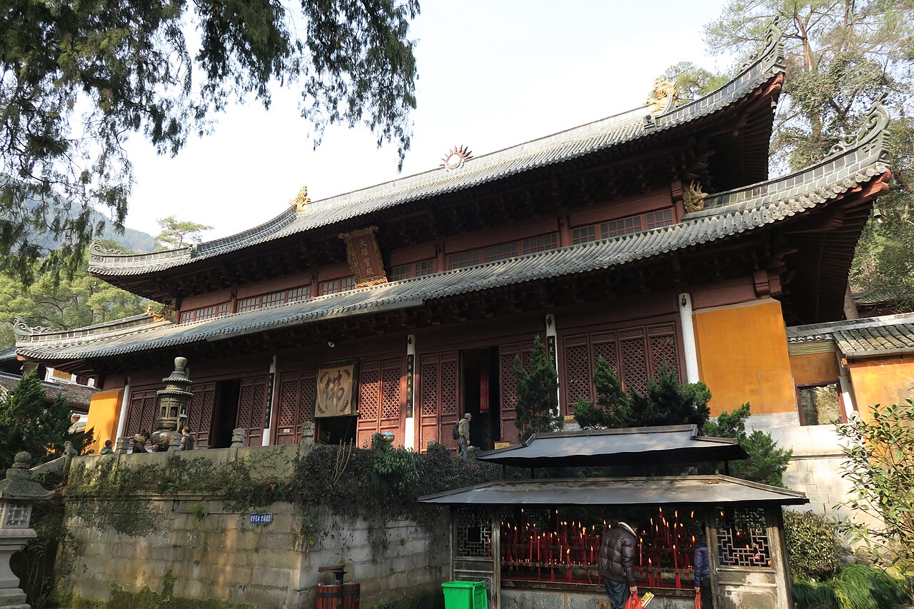 Temple Guoqing, Tiantai