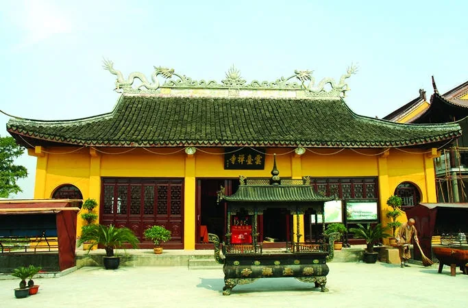 Yuntai Chan Temple in Jiashan, pictured in a 2012 temple profile.