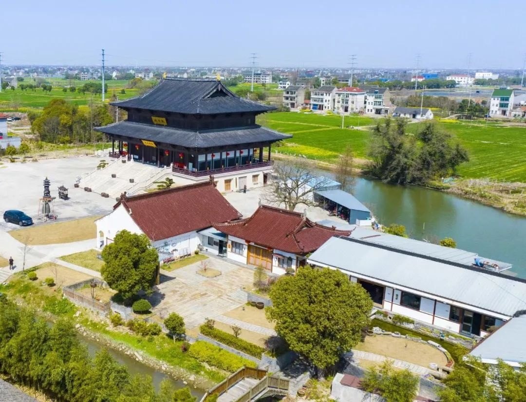Fuyuan Chan Temple in Pinghu, pictured in its May 2025 retreat invitation.